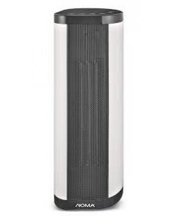 Radiateur de Plinthe en Tour Oscillant avec Télécommande et Thermostat de 1 500 W Blanc OMA ( 043-5118-0 )