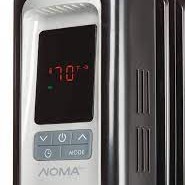 Radiateur Num&eacute;rique &agrave; l&rsquo;Huile DEL avec Thermostat R&eacute;glable OMA ( 043-7099-2 )