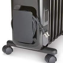 Radiateur Num&eacute;rique &agrave; l&rsquo;Huile DEL avec Thermostat R&eacute;glable OMA ( 043-7099-2 )