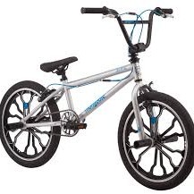 V&eacute;lo BMX Rebel Roue de 20" Style Libre Argent *PRODUIT NEUF* Mongoose ( 04R0914WMB )