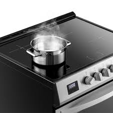 Cuisini&egrave;re &Eacute;lectrique &agrave; Induction / Four &agrave; Convection V&eacute;ritable de 30" / 5 pi&sup3; avec Friteuse &agrave; Air en Acier Inoxydable Kenmore ( 22-96873 )