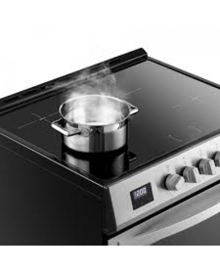 Cuisini&egrave;re &Eacute;lectrique &agrave; Induction / Four &agrave; Convection V&eacute;ritable de 30" / 5 pi&sup3; avec Friteuse &agrave; Air en Acier Inoxydable Kenmore ( 22-96873 )