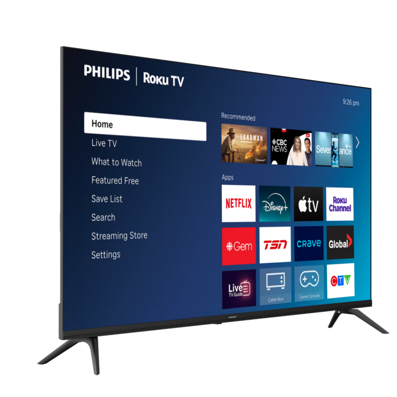 QLED 40" FullHD S&eacute;rie 7600 Roku Smart Philips ( 40PQF7676/F6 )