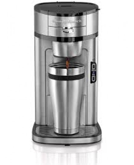 Cafeti&egrave;re Individuelle "The Scoop" en Acier Inoxydable Hamilton Beach ( 49981C )