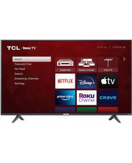 LED 50" UHD 4K Série4 Roku Smart TCL ( 50S451-CA )