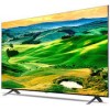 QNED 65" UHD 4K webOS Smart Argent Titane Fonc&eacute;/Bleu Cendr&eacute; LG ( 65QNED80UQA )