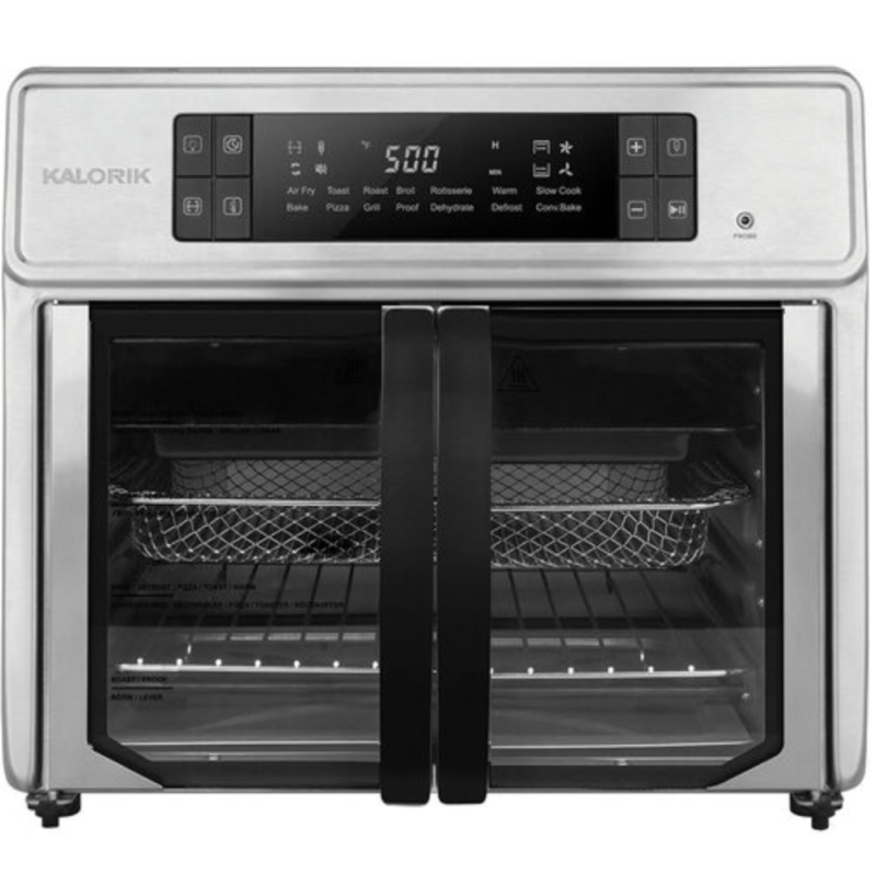 Four &agrave; Friteuse &agrave; Air Num&eacute;rique 26 Pintes / 9 Accessoires *PRODUIT NEUF* Kalorik MAXX ( AFO52425OW )