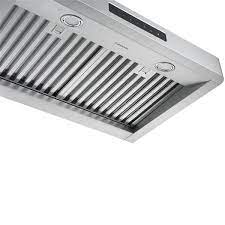 Hotte de Cuisine 30" / 1200 CFM &agrave; Installation sous l&rsquo;Armoire avec Veilleuse en Acier Inoxydable Pro S&eacute;rie Turbo Ancona ( AN-1255 )