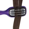 Brosse lissante en c&eacute;ramique avec poils de nylon Mauve *PRODUIT NEUF* Conair ( BC8C )