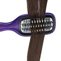 Brosse lissante en c&eacute;ramique avec poils de nylon Mauve *PRODUIT NEUF* Conair ( BC8C )