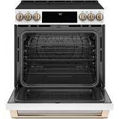 Cuisini&egrave;re Encastrable de 30" / 5,7 pi&sup3; &agrave; 5 &eacute;l&eacute;ments &agrave; Convection V&eacute;ritable Blanc Caf&eacute; ( CCES700P4MW2 )