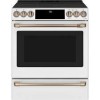 Cuisini&egrave;re Encastrable de 30" / 5,7 pi&sup3; &agrave; 5 &eacute;l&eacute;ments &agrave; Convection V&eacute;ritable Blanc Caf&eacute; ( CCES700P4MW2 )