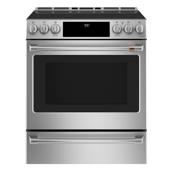 Cuisini&egrave;re &Eacute;lectrique Encastrable &agrave; 5 &Eacute;l&eacute;ments / Four &agrave; Convection V&eacute;ritable de 5,7 pi&sup3; / 30" en Acier Inoxydable Caf&eacute; ( CCHS900P2MS1 )
