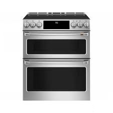 Cuisini&egrave;re &agrave; Induction Encastrable &agrave; 2 Four &agrave; Convection Ind&eacute;pendants de 6,7 pi&sup3; / 30" en Acier Inoxydable Caf&eacute; ( CCHS950P2MS1 )