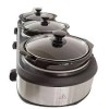 Mijoteuse Triple Style Buffet de 420 watts Pots en C&eacute;ramique Culinary Chef ( CCSC3105 )