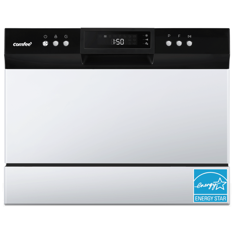 Lave-vaisselle de Comptoir Blanc 6 Couverts Comfee ( CDC22P1BWB )