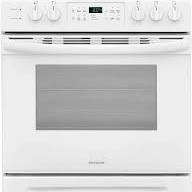 Cuisini&egrave;re encastrable &eacute;lectrique de 30" / 5,0 pi&sup3; Blanche *PRODUIT NEUF* Frigidaire ( CFEH3054UW )
