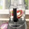 Robot culinaire de 9 Tasses en Acier Inoxydable Bross&eacute; Cuisinart ( CFP-9GMPCY )