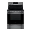 Cuisini&egrave;re &Eacute;lectrique 30" / 5.7 Pi&sup3; Convection Friteuse &agrave; Air en Acier Inoxydable Noir Frigidaire Gallery ( CGRE306CAD )
