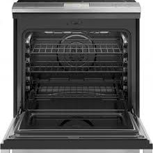 Cuisini&egrave;re &Eacute;lectrique Encastrable &agrave; Induction Intelligente de 30" / 5.3 pi&sup3; &agrave; 5 Br&ucirc;leurs avec Four &agrave; Convection en Verre Platine Cafe ( CHS90XM2NS5 )