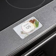 Cuisini&egrave;re &Eacute;lectrique Encastrable &agrave; Induction Intelligente de 30" / 5.3 pi&sup3; &agrave; 5 Br&ucirc;leurs avec Four &agrave; Convection en Verre Platine Cafe ( CHS90XM2NS5 )