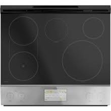 Cuisini&egrave;re &Eacute;lectrique Encastrable &agrave; Induction Intelligente de 30" / 5.3 pi&sup3; &agrave; 5 Br&ucirc;leurs avec Four &agrave; Convection en Verre Platine Cafe ( CHS90XM2NS5 )