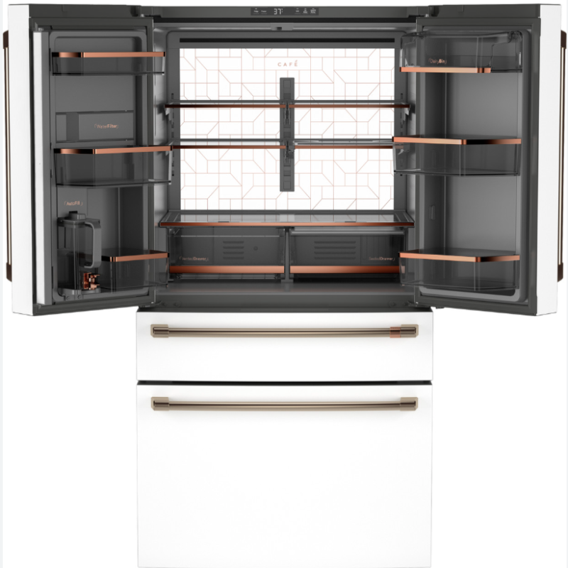 R&eacute;frig&eacute;rateur de 23,2 pi&sup3; / 36" Profondeur de Comptoir avec Pichet &agrave; Double Distribution et Remplissage Automatique Blanc Cafe ( CJE23DP4WBW )