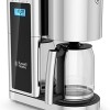 Cafeti&egrave;re Programmable &agrave; Capacit&eacute; de 8 Tasses avec Syst&egrave;me d'Auto-Nettoyage Chom&eacute; *PRODUIT NEUF* Russell Hobbs ( CM8100BKRC )