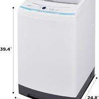 Laveuse Compacte Portative de 3,5 pi&sup3; &agrave; Chargement par le Haut Blanche Comfee ( CV35DPWBL0RC0 )