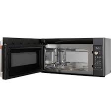 Four &agrave; Micro-Ondes &agrave; Convection &agrave; Hotte Int&eacute;gr&eacute;e de 1,7 Pi&sup3; / 300 CFM Blanc Mat Caf&eacute; ( CVM517P4MW2 )