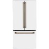 R&eacute;frig&eacute;rateur &agrave; Profondeur de Comptoir de 18,6 pi&sup3; / 33" Blanc Mat & Bronze Bross&eacute; Caf&eacute; ( CWE19SP4NW2 )