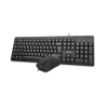 Combo Clavier + Souris Filaire Noir *PRODUIT NEUF* Havit ( KB611CM )