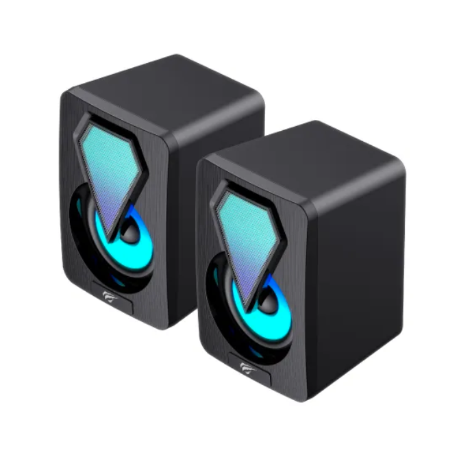 Haut-Parleurs d'Ordinateur de Jeu PRO 2.0 avec R&eacute;tro&eacute;clairage RVB *PRODUIT NEUF* ( SK210mini )