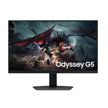 Moniteur de Jeu G-Sync/FreeSync ACL IPS WQHD 180 Hz / 27" Odyssey G5 Noir Samsung ( LS27DG500ENXZA )