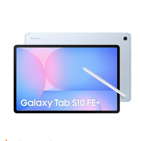 Tablette Galaxy S10 FE+ (Plus) 13.1" / 128 Go avec Processeur Exynos 1580 et Stylet S-Pen Bleu Samsung ( SM-X620NLBAXAC )