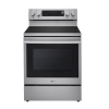 Cuisinière Électrique Intelligente de 30" / 6,3 pi³ avec Convection ProBake & Air Sous Vide en Acier Inoxydable LG ( LREN6325XE )