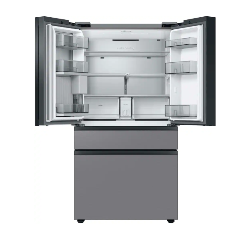 R&eacute;frig&eacute;rateur Intelligent &agrave; Profondeur de Comptoir de 23 pi&sup3; / 36" avec Centre de Boisson en Acier Inoxydable BESPOKE Samsung ( RF23BB8600QLAA )