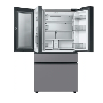 R&eacute;frig&eacute;rateur Intelligent &agrave; Profondeur de Comptoir de 23 pi&sup3; / 36" avec Centre de Boisson en Acier Inoxydable BESPOKE Samsung ( RF23BB8600QLAA )