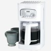 Cafeti&egrave;re de style classique programmable 12 tasses / 1.8 L Blanche Cuisinart ( DCC-1100C )