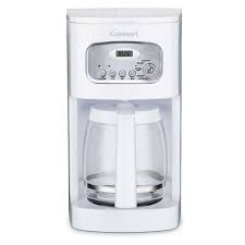 Cafeti&egrave;re de style classique programmable 12 tasses / 1.8 L Blanche Cuisinart ( DCC-1100C )