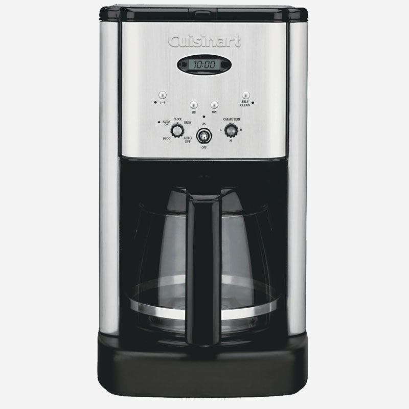 Cafeti&egrave;re programmable de 12 tasses Brew Central en inox de Cuisinart ( DCC-1200C )
