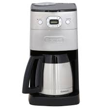 Cafeti&egrave;re Programmable Avec Carafe Thermique De 10 Tasses Grind & Brew Cuisinart ( DGB-650BC )