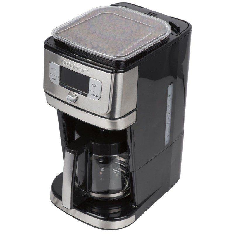 Cafeti&egrave;re automatique de 12 tasses &agrave; moulin int&eacute;gr&eacute; burr grind & brew Cuisinart ( DGB-800C )