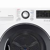 Sécheuse électrique compacte à chargement Frontal de 4,2 pi³ à condensation Blanche LG ( DLEC888W )