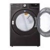 Sécheuse Électrique de 7,4 pi³ avec Séchage par Capteur ThinQ Acier Inoxydable Noir LG ( DLEX4200B )