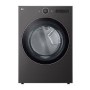 S&eacute;cheuse &Eacute;lectrique &agrave; Vapeur de 7,4 pi&sup3; en Acier noir de LG ( DLEX6500B )