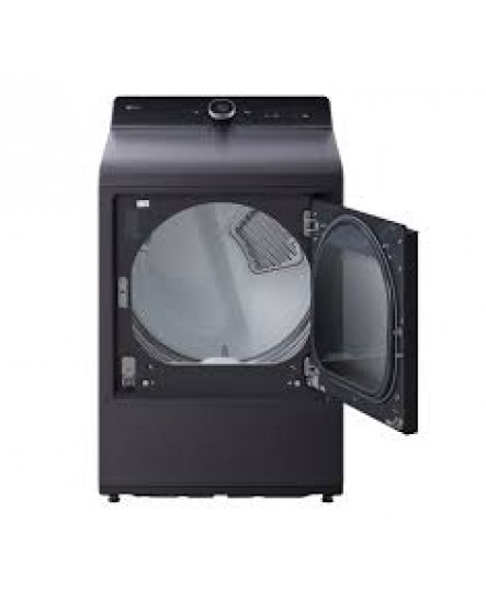 Sécheuse Électrique Intelligente de 7,3 pi³ à Vapeur avec EasyLoad Door Noir Mat LG ( DLEX8600BE )
