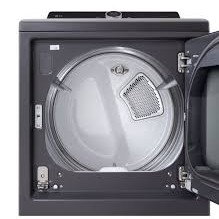 S&eacute;cheuse &Eacute;lectrique Intelligente de 7,3 pi&sup3; &agrave; Vapeur avec EasyLoad Door Noir Mat LG ( DLEX8600BE )