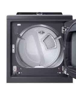 Sécheuse Électrique Intelligente de 7,3 pi³ à Vapeur avec EasyLoad Door Noir Mat LG ( DLEX8600BE )
