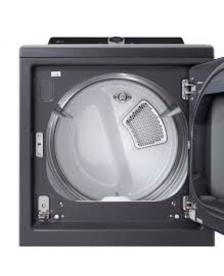 Sécheuse Électrique Intelligente de 7,3 pi³ à Vapeur avec EasyLoad Door Noir Mat LG ( DLEX8600BE )
